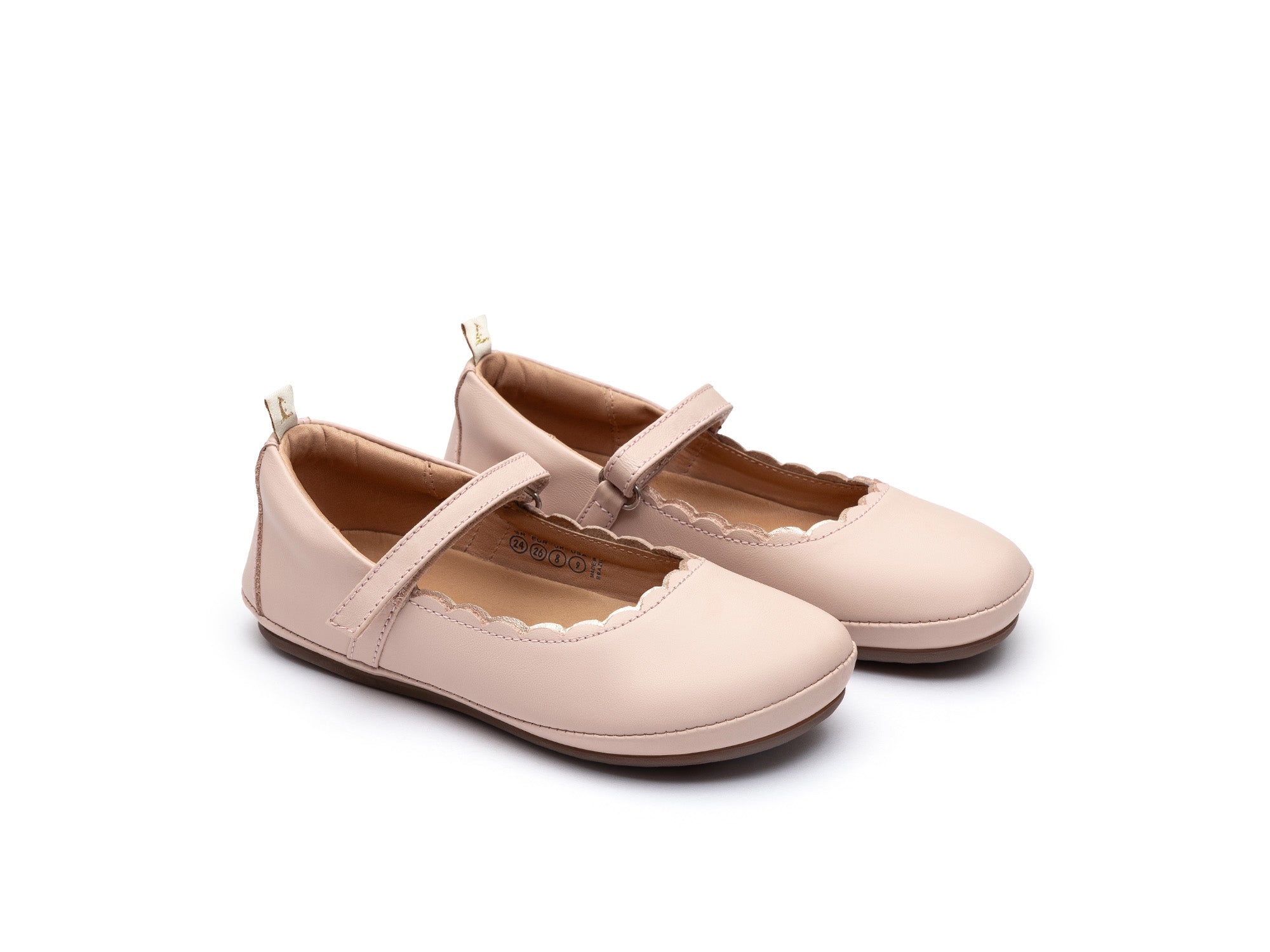 Chatita Infantil Barefoot Tip Toey Joey Misty Rosada 3