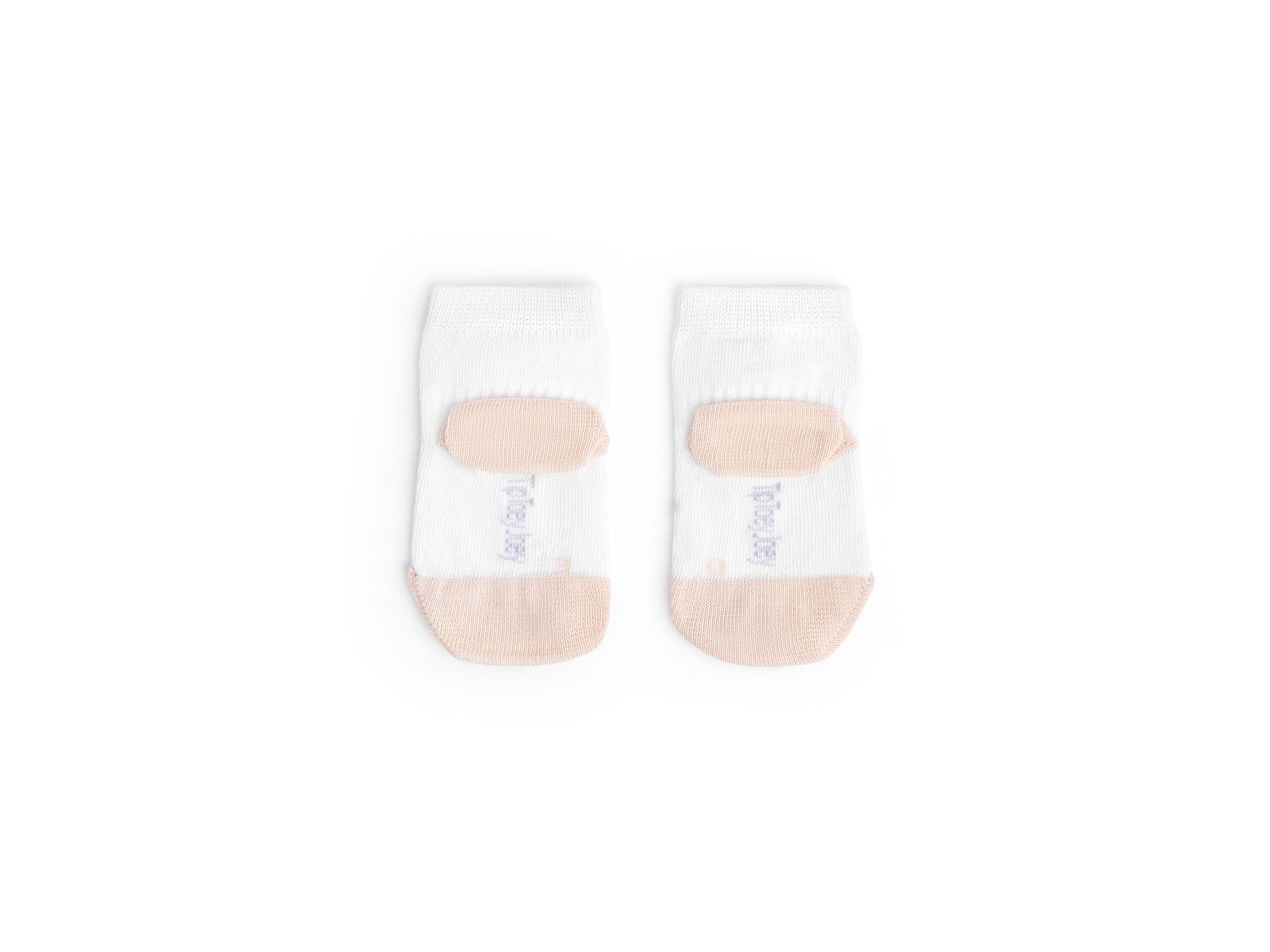 Kit 3 Pares de Medias Barefoot Tip Toey Joey Smile Off White Bebe 4