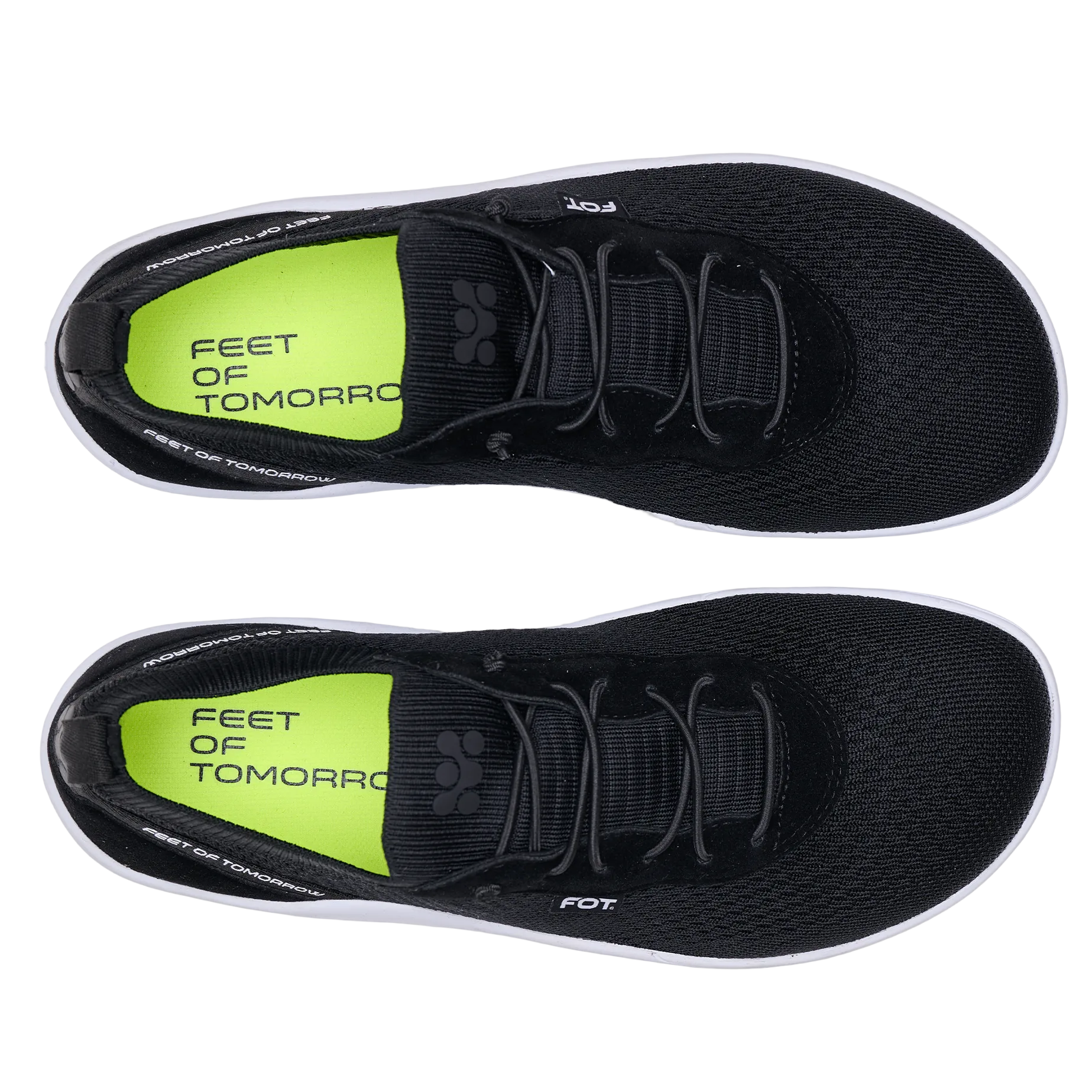 Calzado Barefoot Feet Of Tomorrow Lito Black white 2