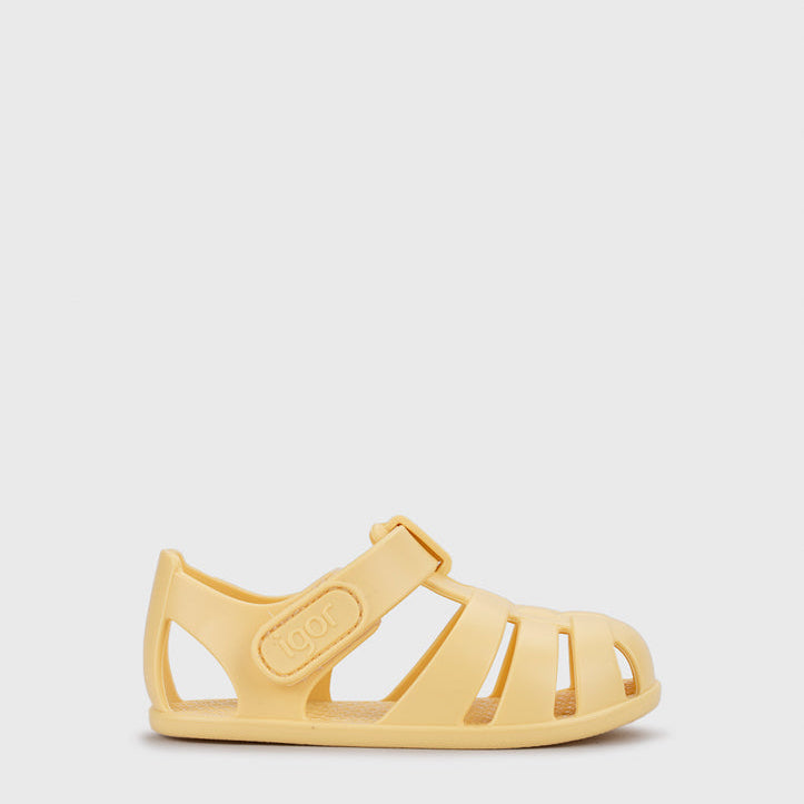 Sandalia Barefoot Igor Nemo Solid Vainilla