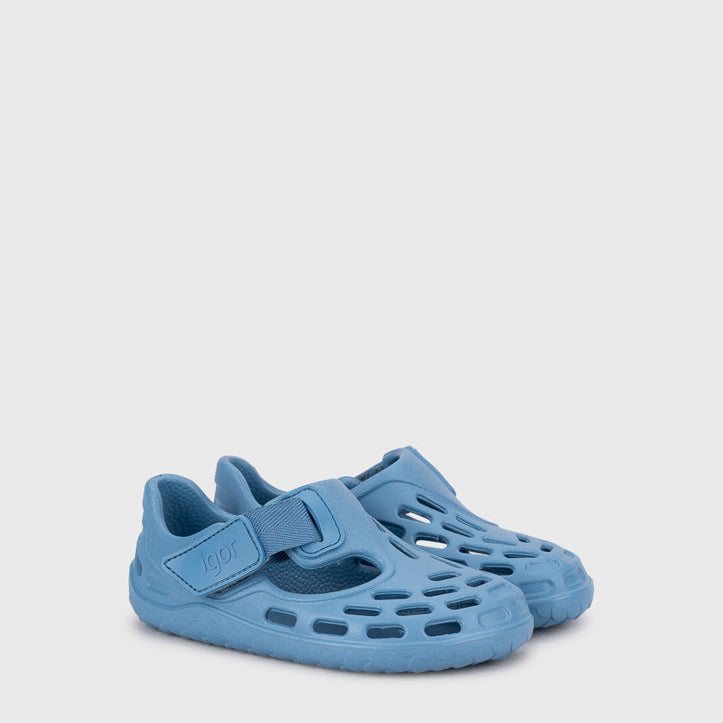 Sandalia Barefoot Igor Tijuca Azul