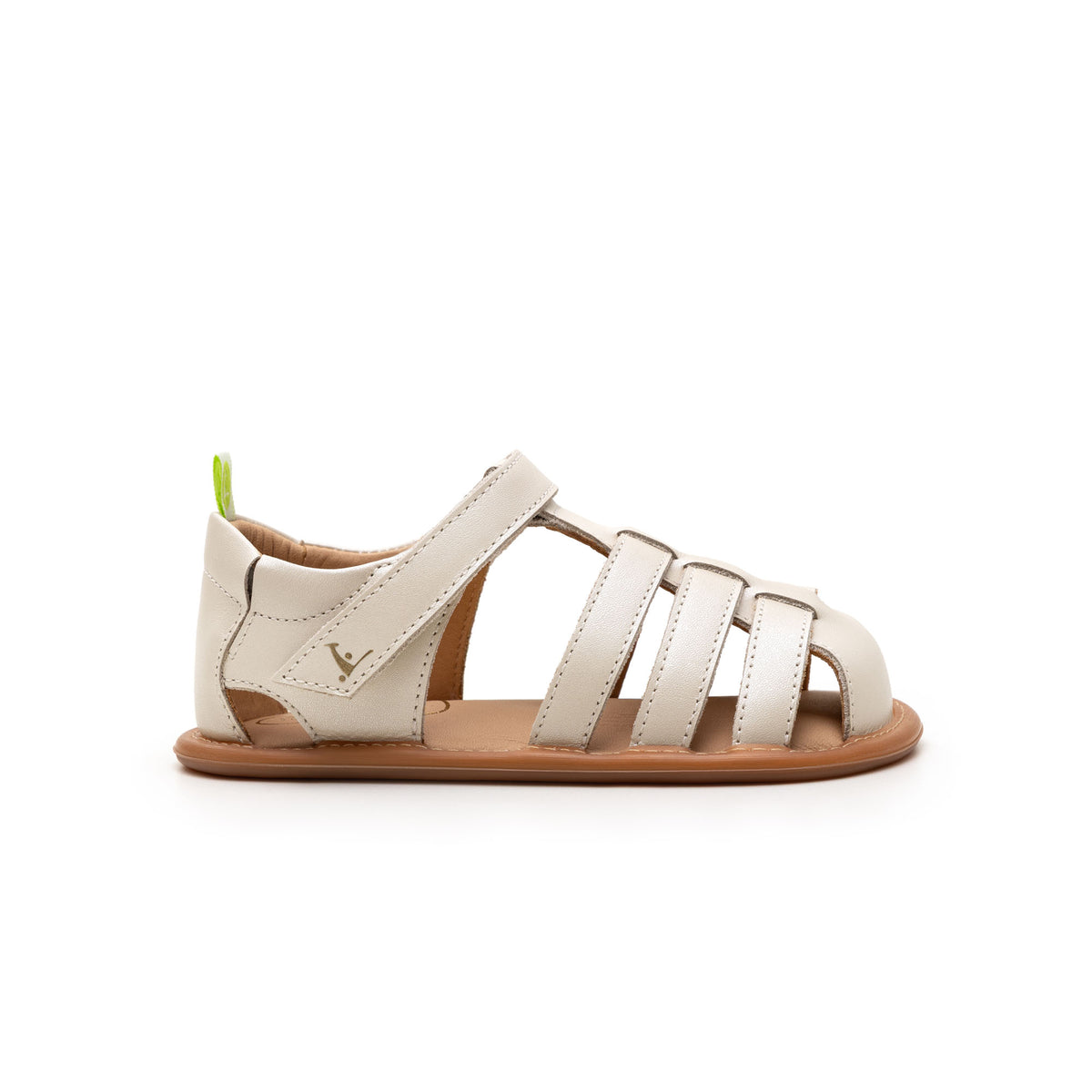 Sandalia Bebe Barefoot Tip Toey Joey Minty Beige 2
