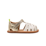 Sandalia Bebé Barefoot Tip Toey Joey Tropically Crema