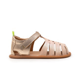 Sandalia Bebé Barefoot Tip Toey Joey Tropically Rosada