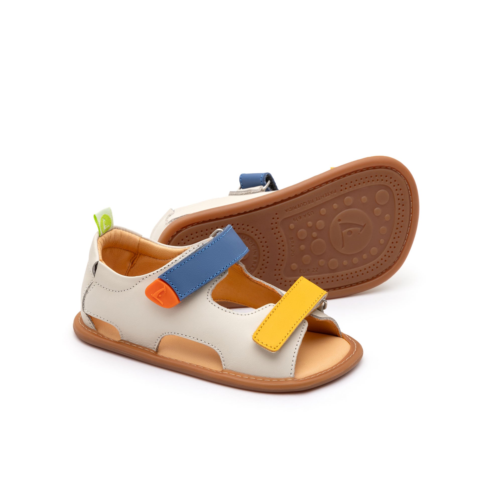 Sandalia Bebé Barefoot Tip Toey joey Explore Crema Colors