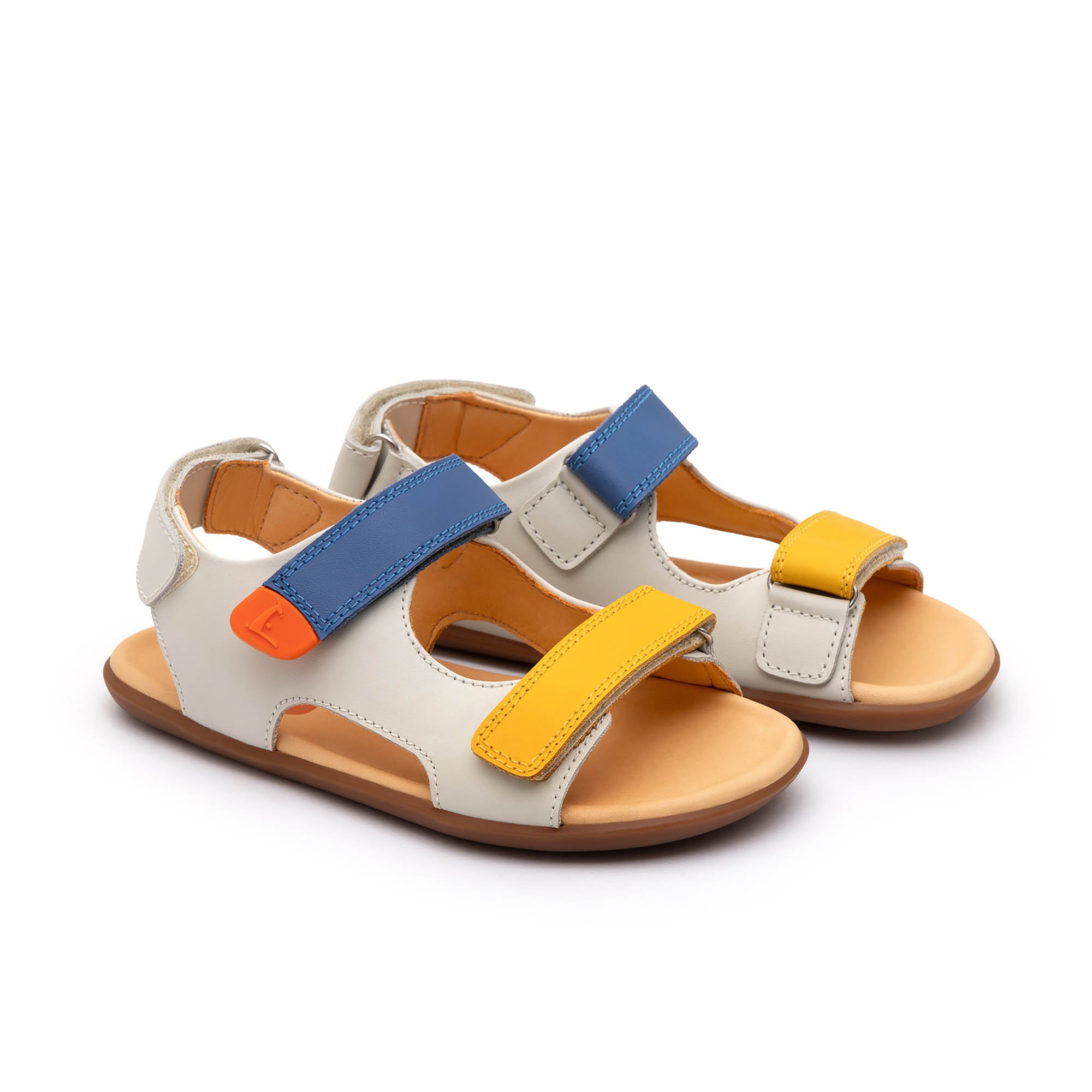 Sandalia Infantil Barefoot Tip Toey Joey Explorer Crema Colors 4