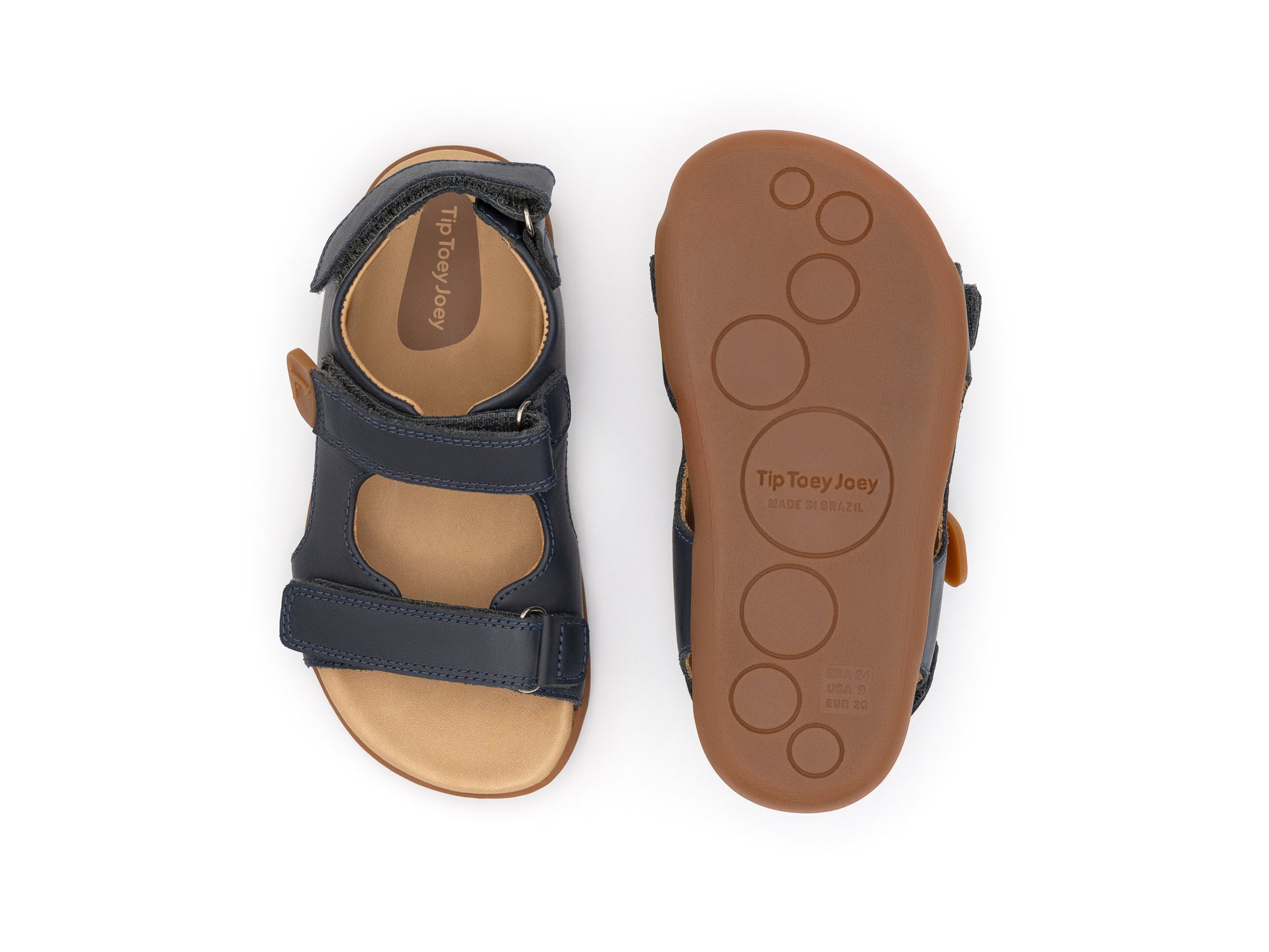 Sandalia Infantil Barefoot Tip Toey Joey Explorer Navy