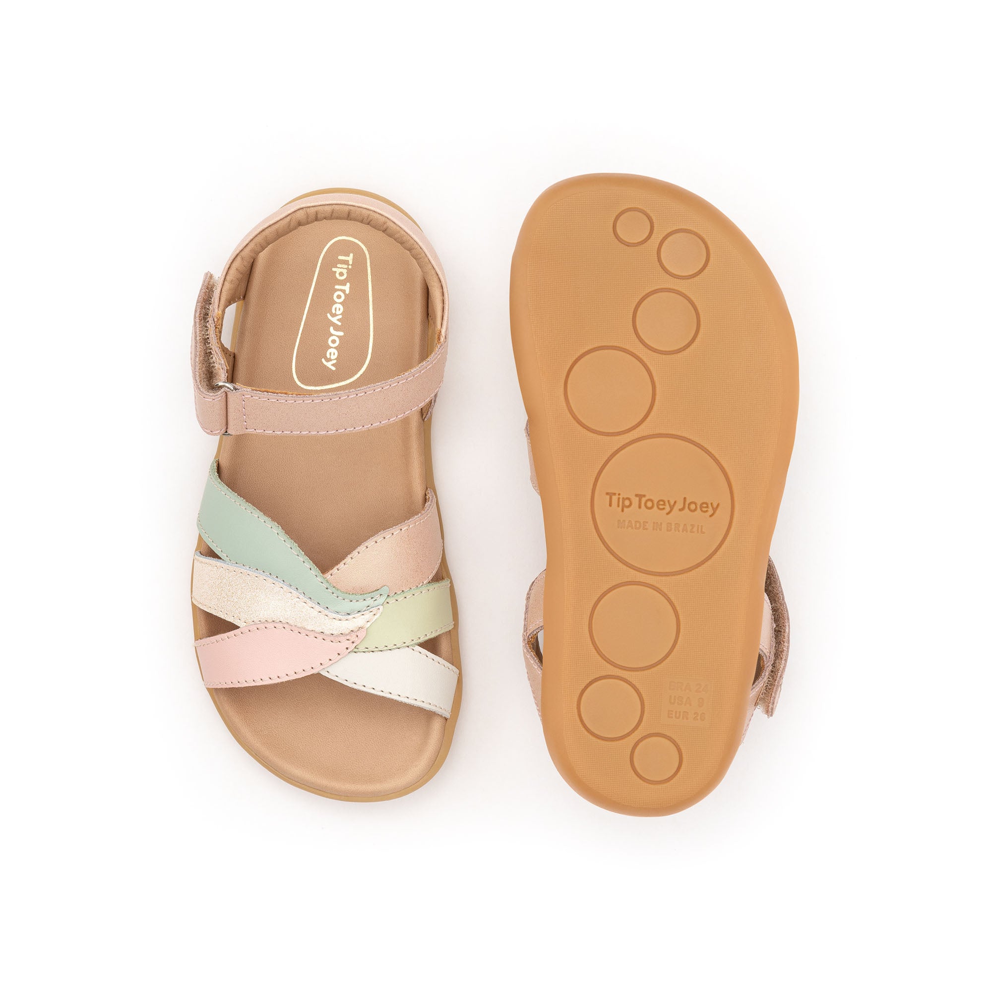 Sandalia Infantil Barefoot Tip Toey Joey Petal 2